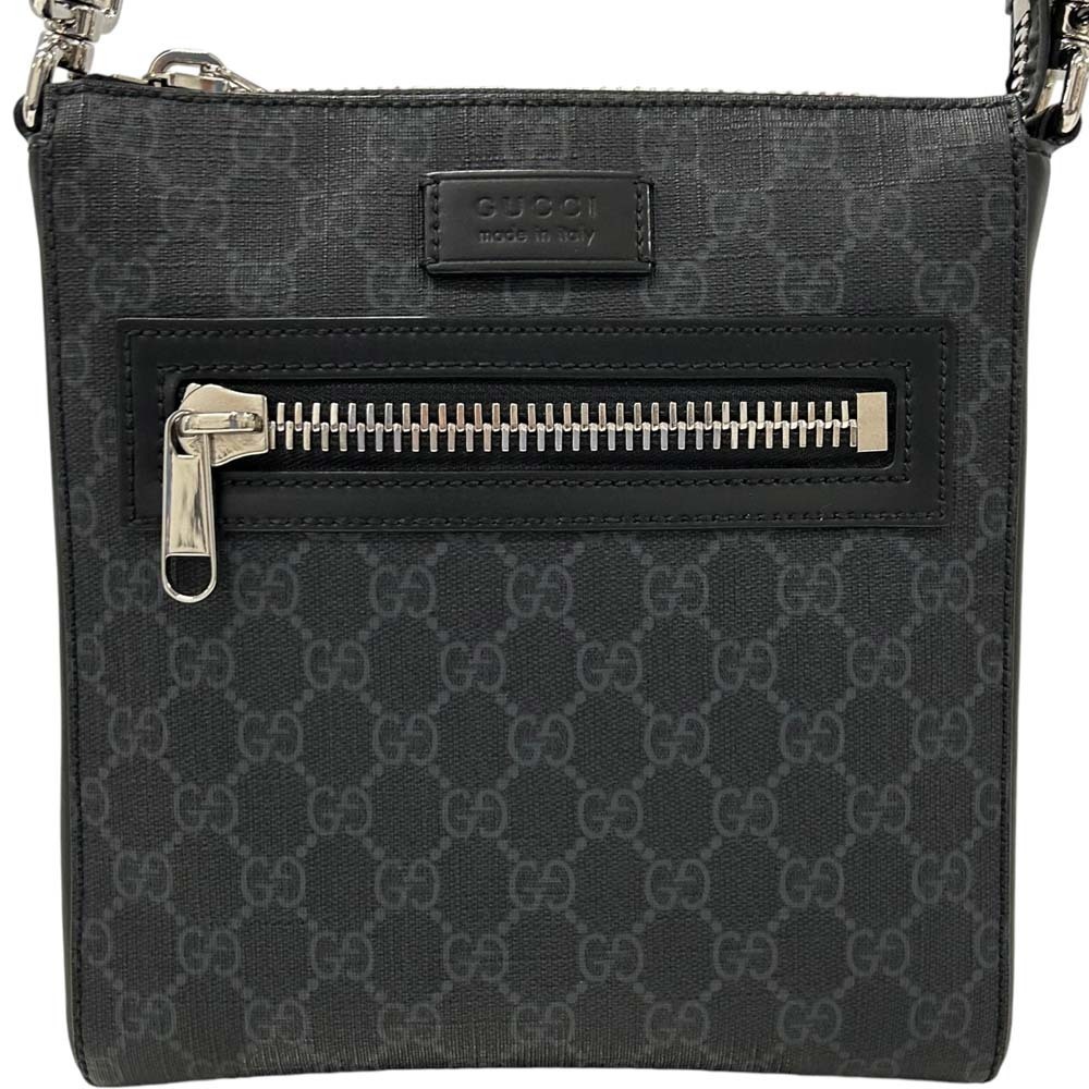 Gucci Messenger Bag GG Web Supreme Black